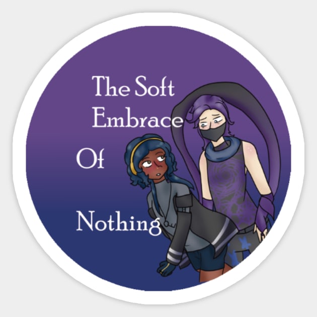 Kanatsun and Rashmi Entropic Float The Soft Embrace Of Nothing Sticker And Others Sticker by nhitori